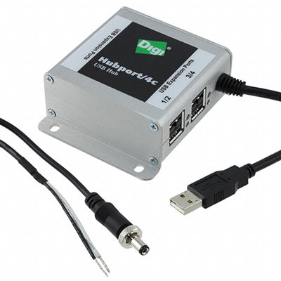 301-1010-34 by Digi - HUBPORT 4CM USB2 DC 1PK