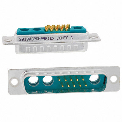3013W3PCM99A10X by Conec - CONNECTOR D-SUB PLUG 13POS SLDR CUP