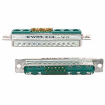 3017W5PCM99A10X by Conec - CONNECTOR D-SUB PLUG 17POS SLDR CUP