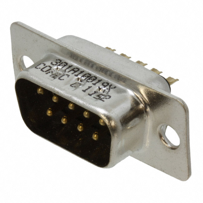 301A10019X by Conec - CONNECTOR D-SUB PLUG 9POS SLDR CUP