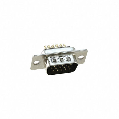 301A10129X by Conec - CONNECTOR D-SUB HD PLUG 15P SLDR CUP