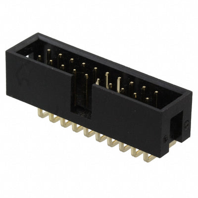 302-R201 by On Shore Technology Inc. - CONNECTOR HEADER R/A 20POS 2.54MM