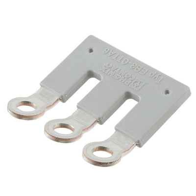 3026036 by Phoenix Contact - JUMPER TERM BLK 3POS RING