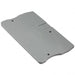 3030433 by Phoenix Contact - CONNECTOR TERM BLK END PLATE GRAY