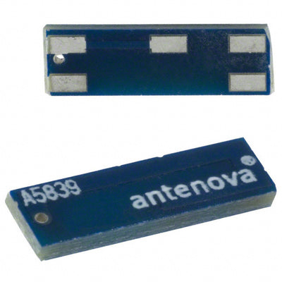 A5839 by Antenova - RF ANT 2.4GHZ PCB TRACE SLDR SMD