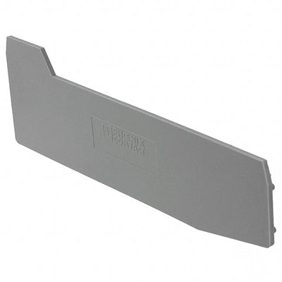 3031050 by Phoenix Contact - CONNECTOR TERM BLK END PLATE RAIL GRY