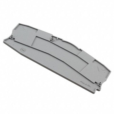 3034426 by Phoenix Contact - CONNECTOR TERM BLK END PLATE GRAY