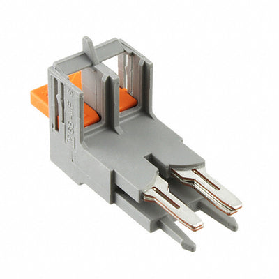 3034468 by Phoenix Contact - JUMPER TERM BLK 2POS FLAT PIN