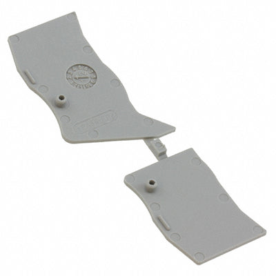 3036615 by Phoenix Contact - CONNECTOR TERM BLK END PLATE GRAY
