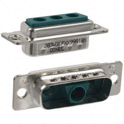 303W3CPXX99A10X by Conec - CONNECTOR D-SUB HOUSING PLUG 3POS