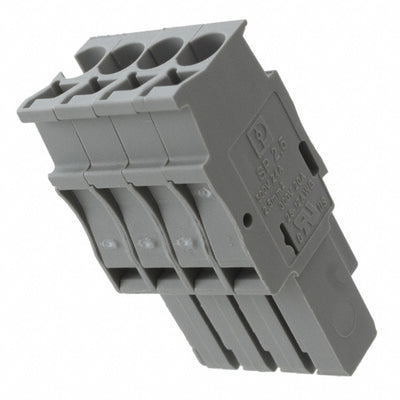 3040287 by Phoenix Contact - TERM BLOCK PLUG 4POS STR