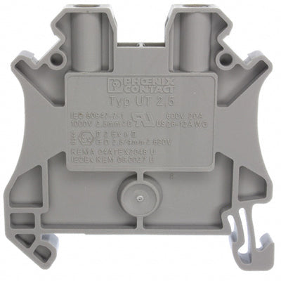 3044076 by Phoenix Contact - CONNECTOR TERM BLK FEED THRU 12-26AWG
