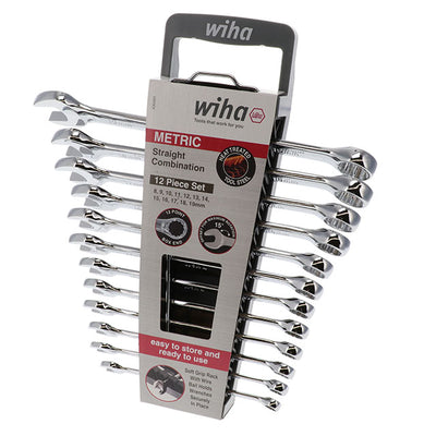 30491 by Wiha - COMBINATION METRIC WRENCHES 12 P