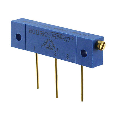 3057P-1-202 by Bourns Inc. - TRIMMER 2K OHM 1W PC PIN SIDE