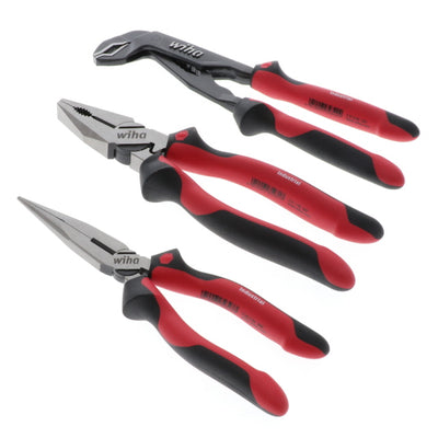 30965 by Wiha - INDUSTRIAL SOFTGRIP PLIERS/CUTTE
