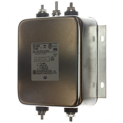 30VB6 by TE Connectivity Corcom Filters - LINE FILTER 250VAC 30A CHASS MNT