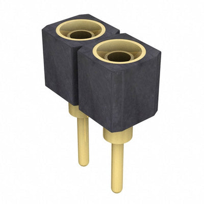 310-13-102-41-001000 by Mill-Max Manufacturing Corp. - CONNECTOR RECPT 2POS 0.1 GOLD PCB