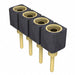 310-13-104-41-001000 by Mill-Max Manufacturing Corp. - CONNECTOR RECPT 4POS 0.1 GOLD PCB