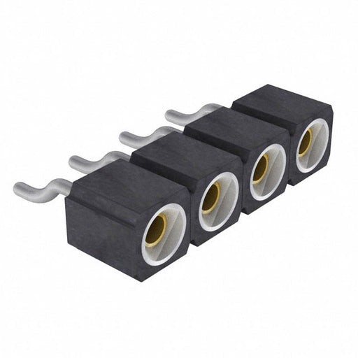 310-83-104-41-205191 by Preci-Dip - CONNECTOR SOCKET 4P 0.1 GOLD SMD R/A