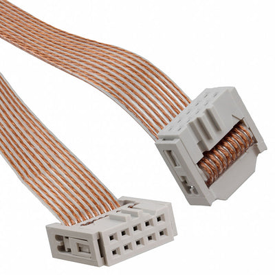 310J101-10-CA003 by Cicoil - FLT RIB CBL .050"" 28AWG 10C 3