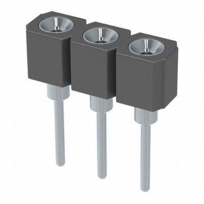 311-44-103-61-001000 by Mill-Max Manufacturing Corp. - CONNECTOR RECPT 3POS 0.1 TIN PCB