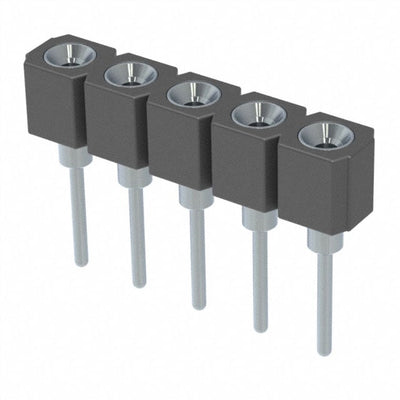 311-99-105-61-001000 by Mill-Max Manufacturing Corp. - CONNECTOR RECPT 5POS 0.1 TIN-LEAD PCB