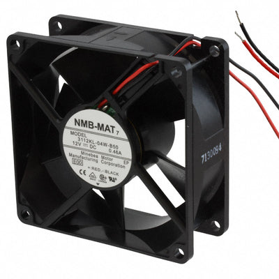 3112KL-04W-B50-E00 by NMB Technologies Corporation - FAN AXIAL 80X32MM 12VDC WIRE
