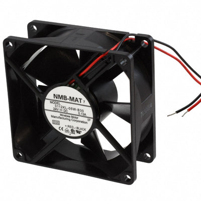 3112KL-05W-B30-E00 by NMB Technologies Corporation - FAN AXIAL 80X32MM 24VDC WIRE