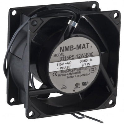 3115PS-12W-B30-A00 by NMB Technologies Corporation - FAN AXIAL 80X38MM 115VAC WIRE