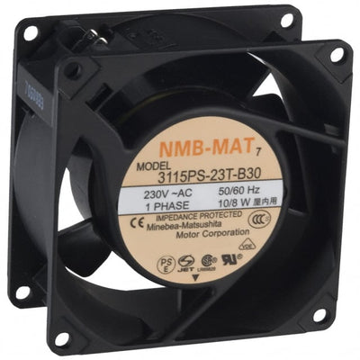 3115PS-23T-B30-A00 by NMB Technologies Corporation - FAN AXIAL 80X38MM 230VAC TERM