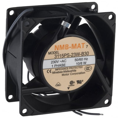 3115PS-23W-B30-A00 by NMB Technologies Corporation - FAN AXIAL 80X38MM 230VAC WIRE