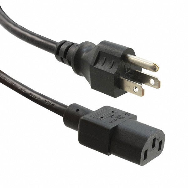 312007-01 by Qualtek - CORD 18AWG 5-15P - 320-C13 6.56