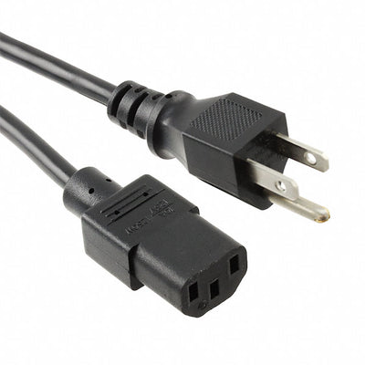 312128-01 by Qualtek - CORD 18AWG NEMA5-15P - IEC320 6