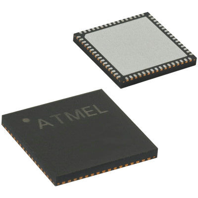ATMEGA128RZAV-8MU by Microchip Technology - IC RF TXRX+MCU 802.15.4 64VFQFN