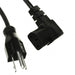 313001-01 by Qualtek - CORD 18AWG 5-15P TO C13 7.50