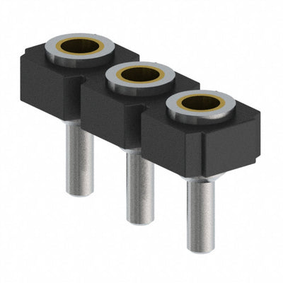 315-47-103-41-004000 by Mill-Max Manufacturing Corp. - CONNECTOR SOCKET 3POS 0.1 GOLD PCB