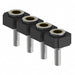 315-47-104-41-004000 by Mill-Max Manufacturing Corp. - CONNECTOR SOCKET 4POS 0.1 GOLD PCB