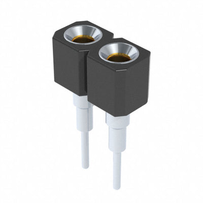 316-93-102-41-006000 by Mill-Max Manufacturing Corp. - CONNECTOR SOCKET 2POS 0.1 GOLD PCB