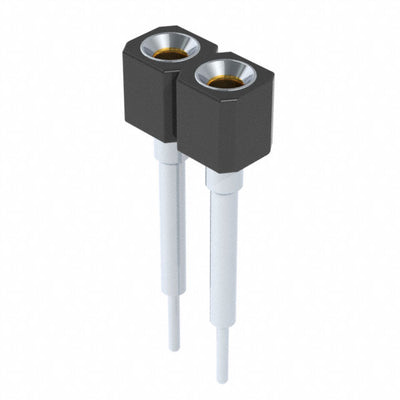 316-91-102-41-007000 by Mill-Max Manufacturing Corp. - CONNECTOR SOCKET 2POS 0.1 GOLD PCB
