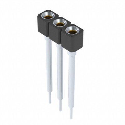 316-43-103-41-001000 by Mill-Max Manufacturing Corp. - CONNECTOR SOCKET 3POS 0.1 GOLD PCB