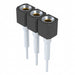 316-41-103-41-003000 by Mill-Max Manufacturing Corp. - CONNECTOR SOCKET 3POS 0.1 GOLD PCB