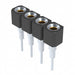 316-43-104-41-006000 by Mill-Max Manufacturing Corp. - CONNECTOR SOCKET 4POS 0.1 GOLD PCB