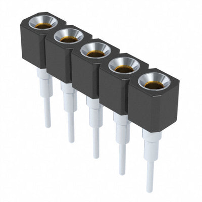 316-93-105-41-006000 by Mill-Max Manufacturing Corp. - CONNECTOR SOCKET 5POS 0.1 GOLD PCB