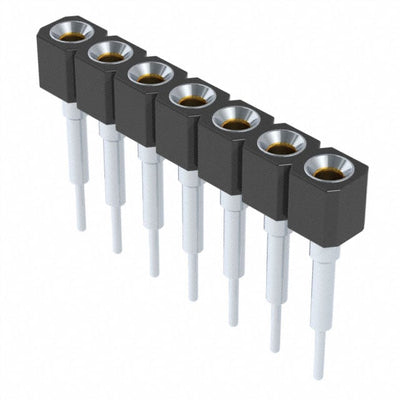 316-47-107-41-003000 by Mill-Max Manufacturing Corp. - CONNECTOR SOCKET 7POS 0.1 GOLD PCB