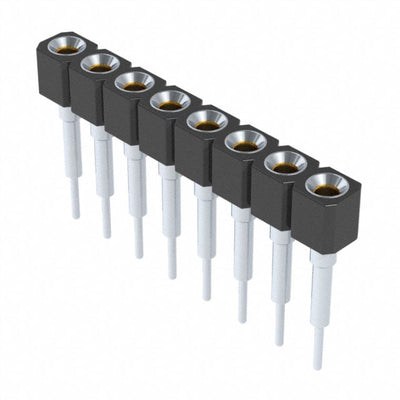 316-41-108-41-003000 by Mill-Max Manufacturing Corp. - CONNECTOR SOCKET 8POS 0.1 GOLD PCB
