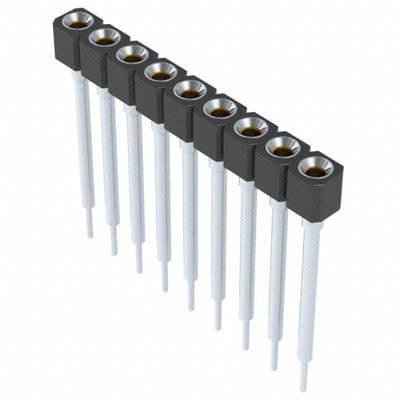 316-41-109-41-001000 by Mill-Max Manufacturing Corp. - CONNECTOR SOCKET 9POS 0.1 GOLD PCB