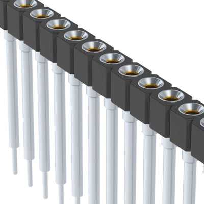 316-43-115-41-001000 by Mill-Max Manufacturing Corp. - CONNECTOR SOCKET 15POS 0.1 GOLD PCB