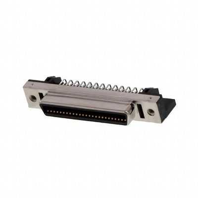 316998-7 by TE Connectivity AMP Connectors - CONNECTOR RECPT 50POS R/A SOLDER