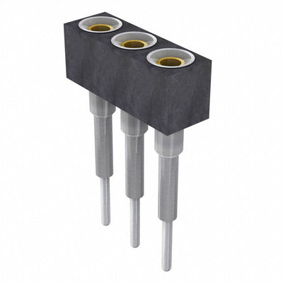 317-87-103-41-022101 by Preci-Dip - CONNECTOR SOCKET 3POS 0.07 GOLD PCB