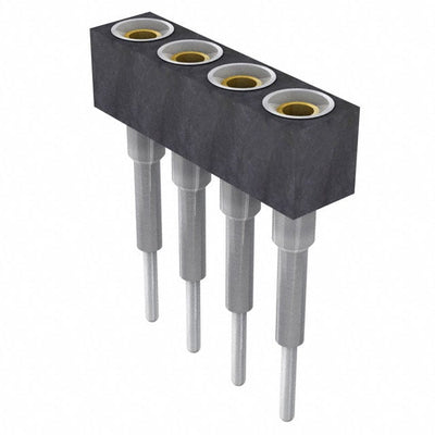317-87-104-41-022101 by Preci-Dip - CONNECTOR SOCKET 4POS 0.07 GOLD PCB
